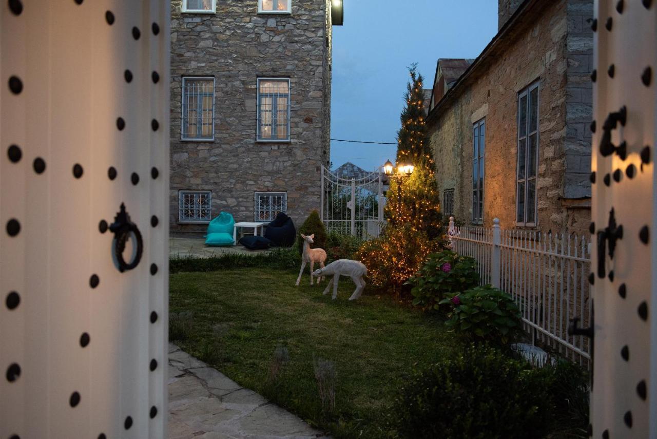 Dandy Villas Nymfaio - Snow Fairy - Sauna Exterior photo
