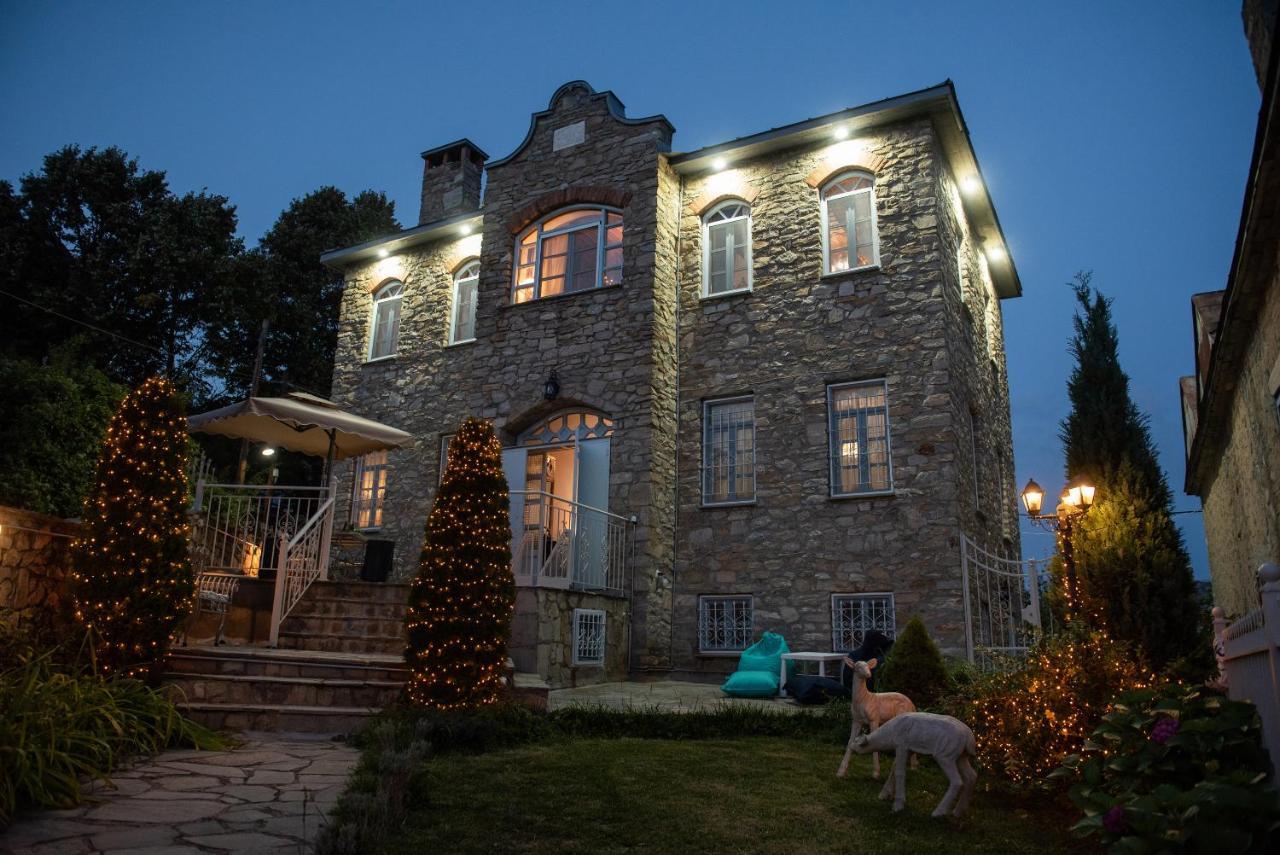 Dandy Villas Nymfaio - Snow Fairy - Sauna Exterior photo